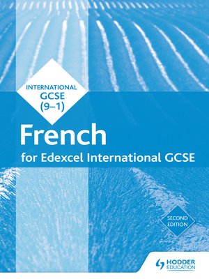 cover image of Edexcel International GCSE French Grammar Workbook